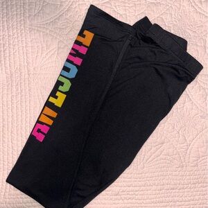 Girls off brand leggings size large